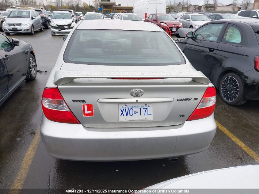 2003 Toyota Camry Le/Xle VIN: JTDBF32K330091888 Lot: 40041293