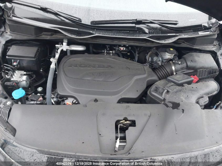 2025 Honda Odyssey Sport VIN: 5FNRL6H44SB501101 Lot: 40042339