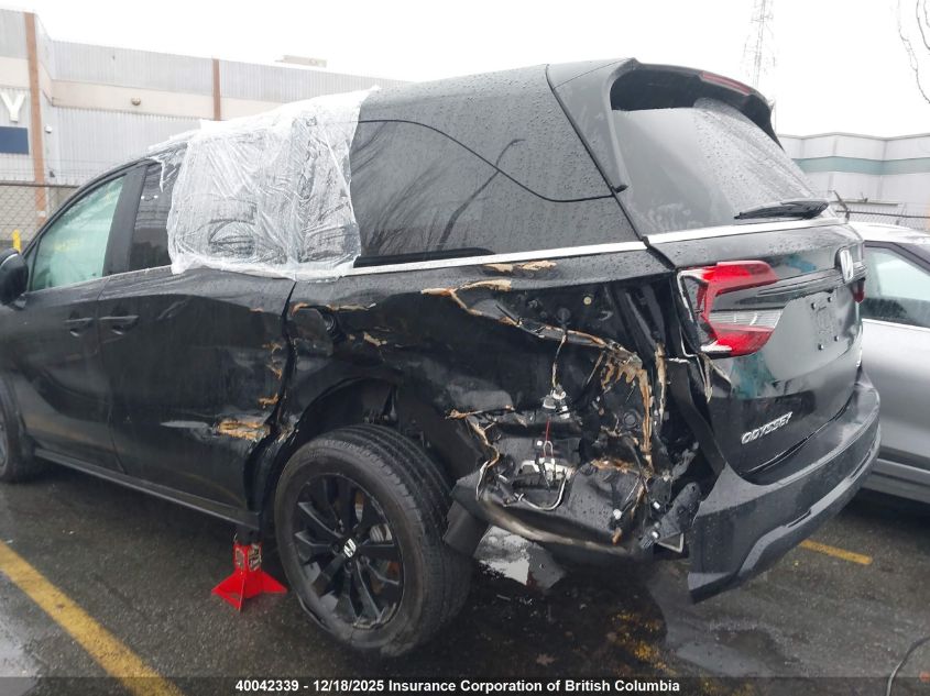 2025 Honda Odyssey Sport VIN: 5FNRL6H44SB501101 Lot: 40042339