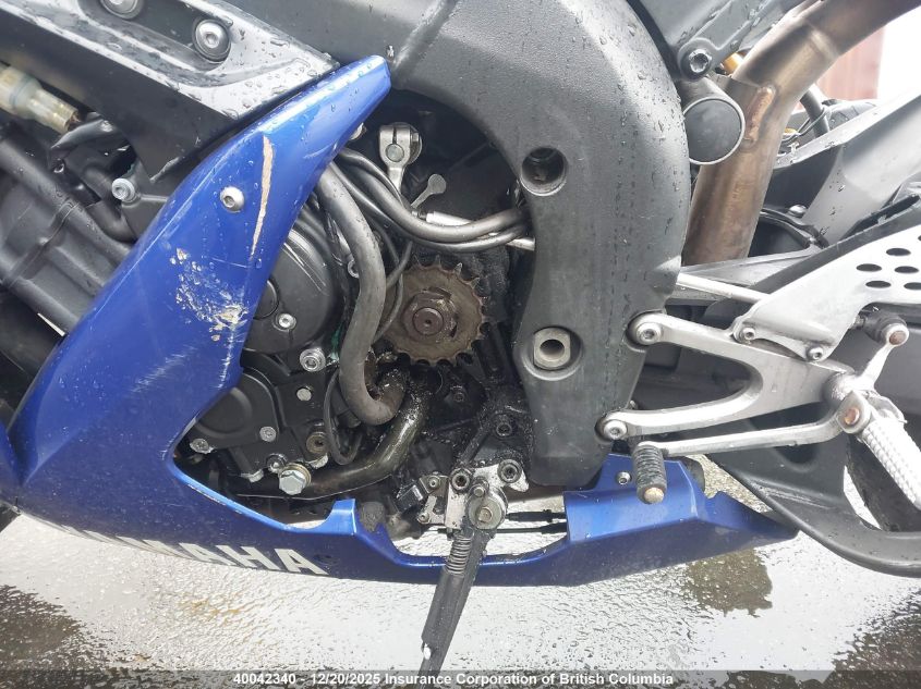 2005 Yamaha Yzfr1 VIN: JYARN13N45A002028 Lot: 40042340