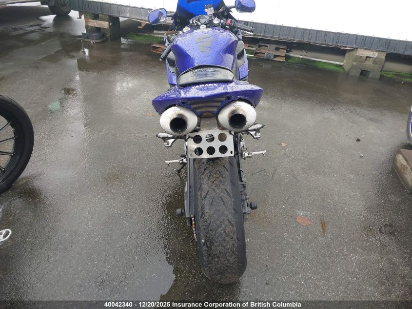 2005 Yamaha Yzfr1 VIN: JYARN13N45A002028 Lot: 40042340