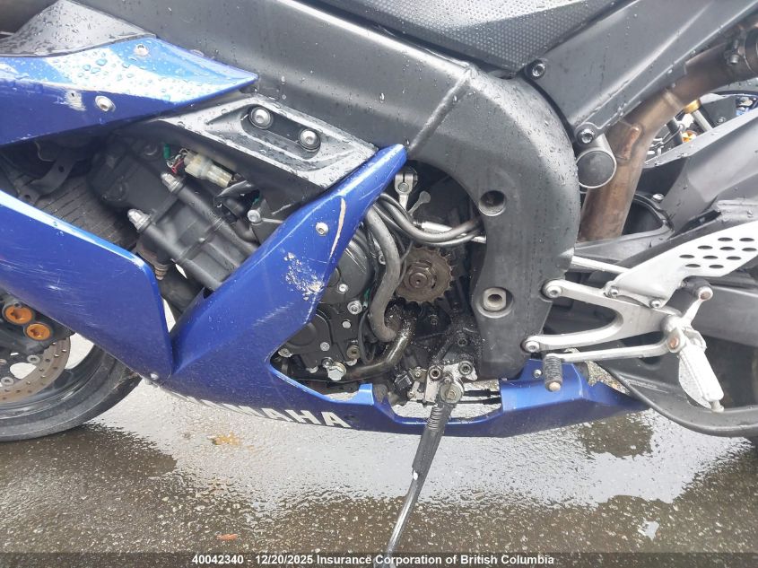 2005 Yamaha Yzfr1 VIN: JYARN13N45A002028 Lot: 40042340