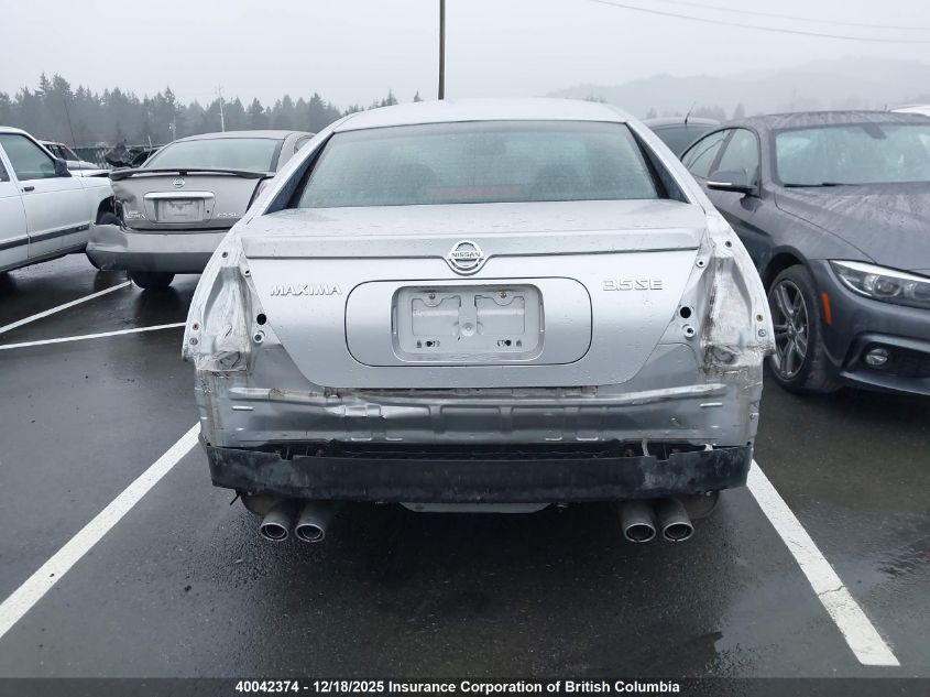 2005 Nissan Maxima Se/Sl VIN: 1N4BA41E25C836685 Lot: 40042374