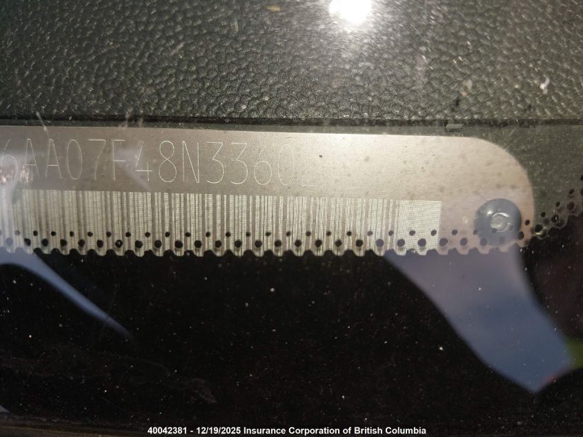 2008 Nissan Titan VIN: 1N6AA07F48N336029 Lot: 40042381