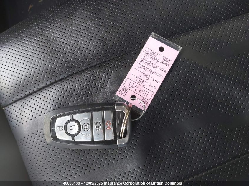 2023 Ford Mustang VIN: 1FA6P8TH6P5104923 Lot: 40038139