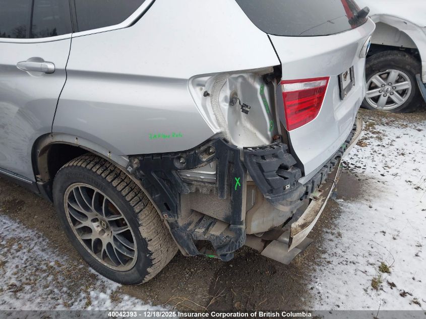 2013 BMW X3 VIN: 5UXWX9C56D0A09990 Lot: 40042393