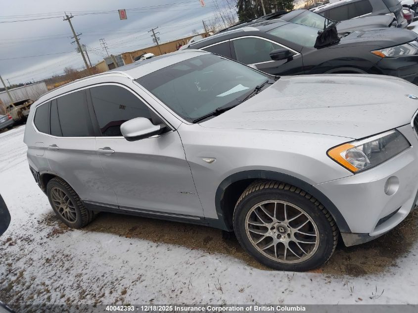 2013 BMW X3 VIN: 5UXWX9C56D0A09990 Lot: 40042393