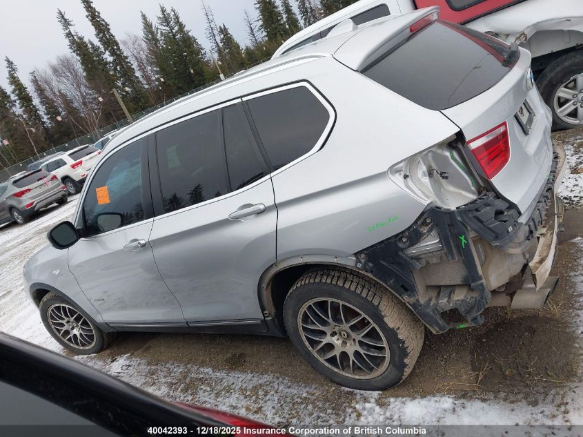 2013 BMW X3 VIN: 5UXWX9C56D0A09990 Lot: 40042393