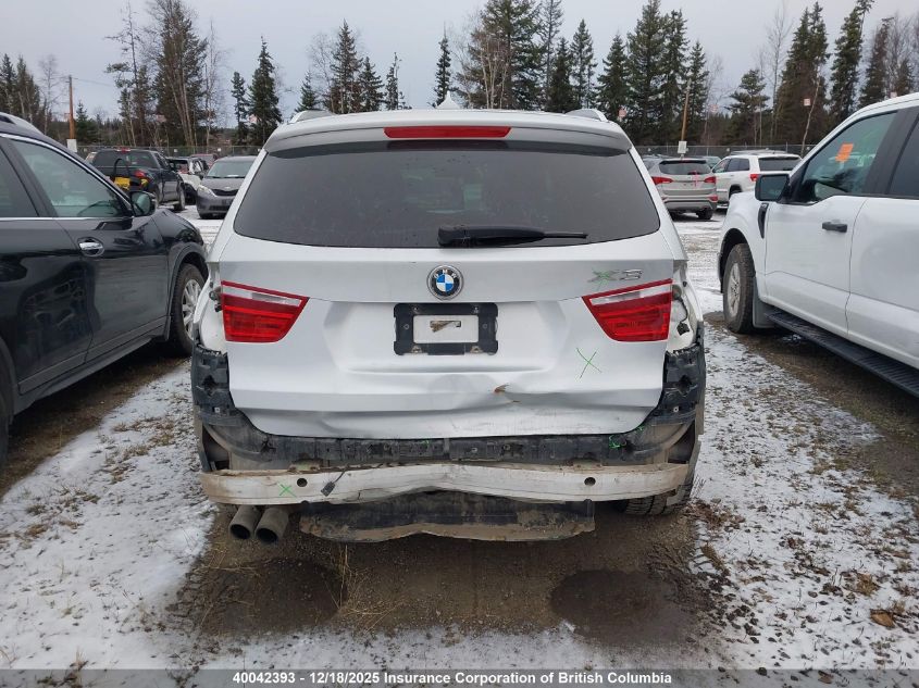 2013 BMW X3 VIN: 5UXWX9C56D0A09990 Lot: 40042393