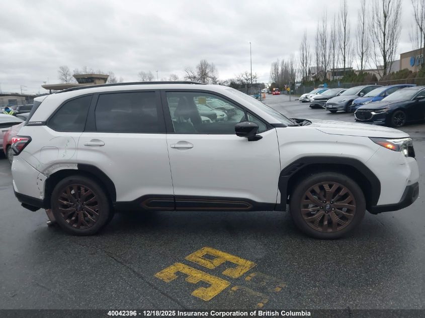 2025 Subaru Forester Sport VIN: JF2SLDHC0SH589935 Lot: 40042396