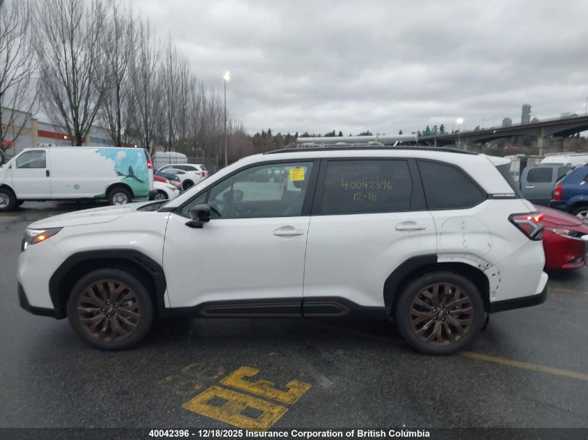 2025 Subaru Forester Sport VIN: JF2SLDHC0SH589935 Lot: 40042396