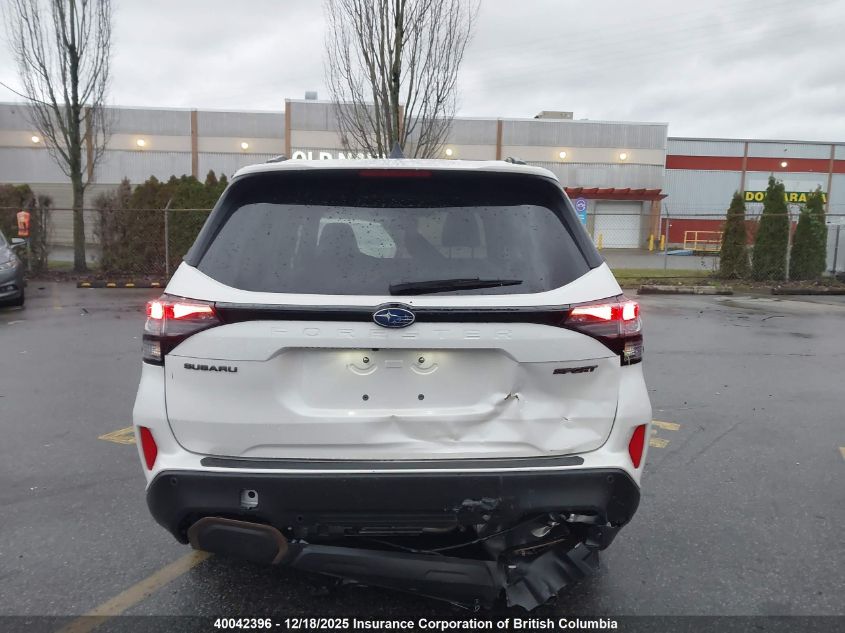 2025 Subaru Forester Sport VIN: JF2SLDHC0SH589935 Lot: 40042396