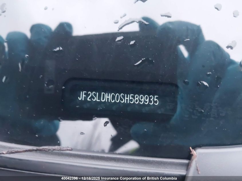 2025 Subaru Forester Sport VIN: JF2SLDHC0SH589935 Lot: 40042396