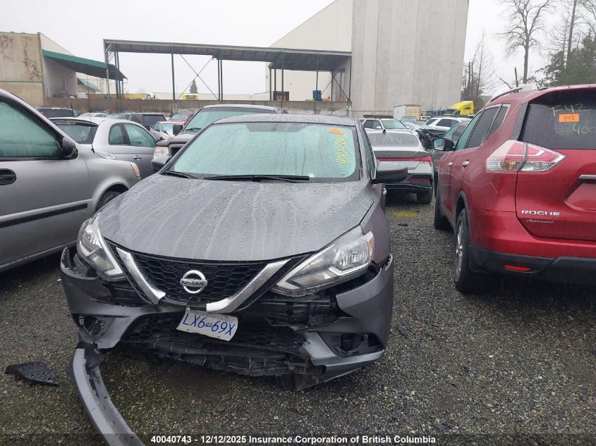 2016 Nissan Sentra S/Sv/Sr/Sl VIN: 3N1AB7AP6GL637459 Lot: 40040743