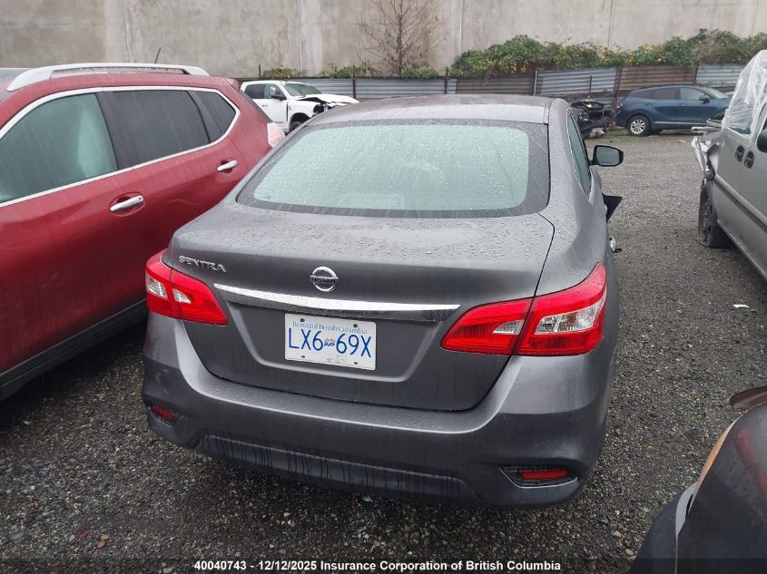 2016 Nissan Sentra S/Sv/Sr/Sl VIN: 3N1AB7AP6GL637459 Lot: 40040743