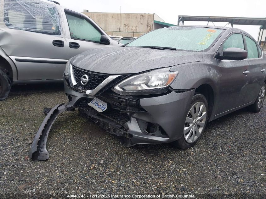 2016 Nissan Sentra S/Sv/Sr/Sl VIN: 3N1AB7AP6GL637459 Lot: 40040743
