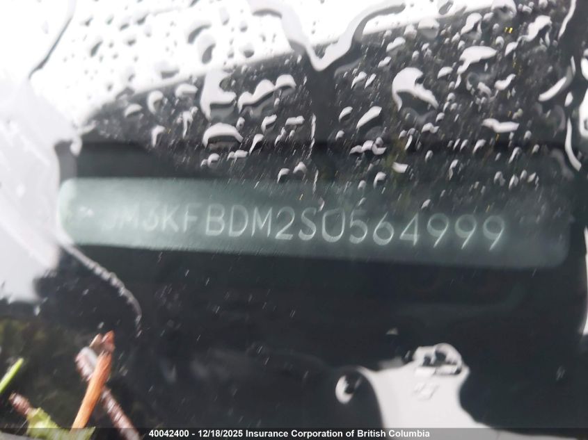 2025 Mazda Cx-5 VIN: JM3KFBDM2S0564999 Lot: 40042400