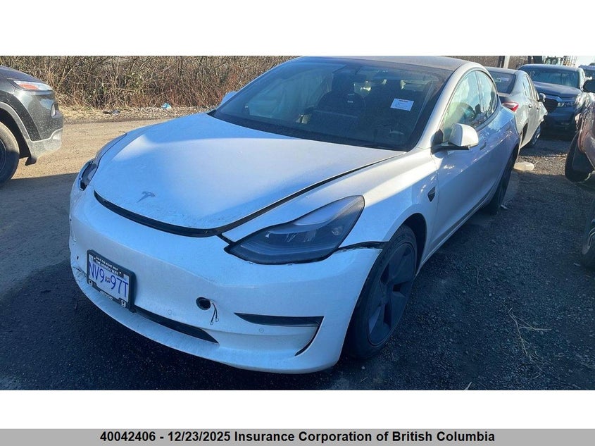 5YJ3E1EA2MF059872 2021 Tesla Model 3 auction photo 1
