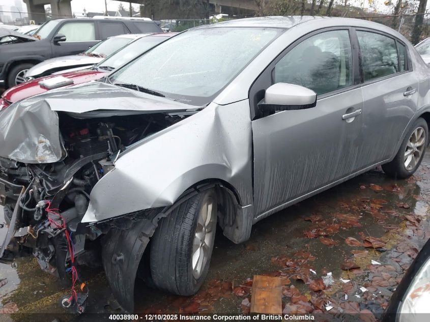 2011 Nissan Sentra 2.0/2.0S/Sr/2.0Sl VIN: 3N1AB6AP9BL659703 Lot: 40038980