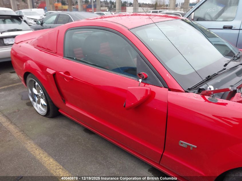 2005 Ford Mustang Gt VIN: 1ZVHT82H055172533 Lot: 40040878