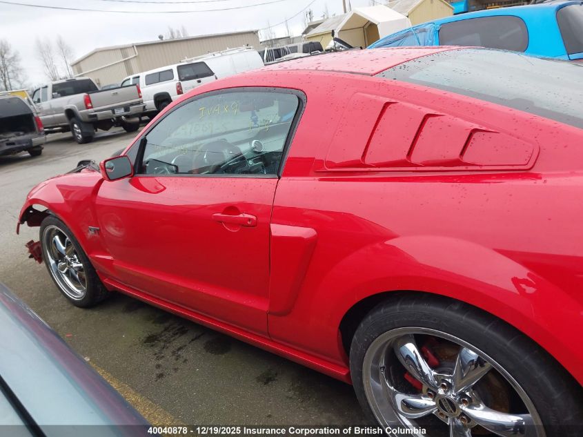 2005 Ford Mustang Gt VIN: 1ZVHT82H055172533 Lot: 40040878