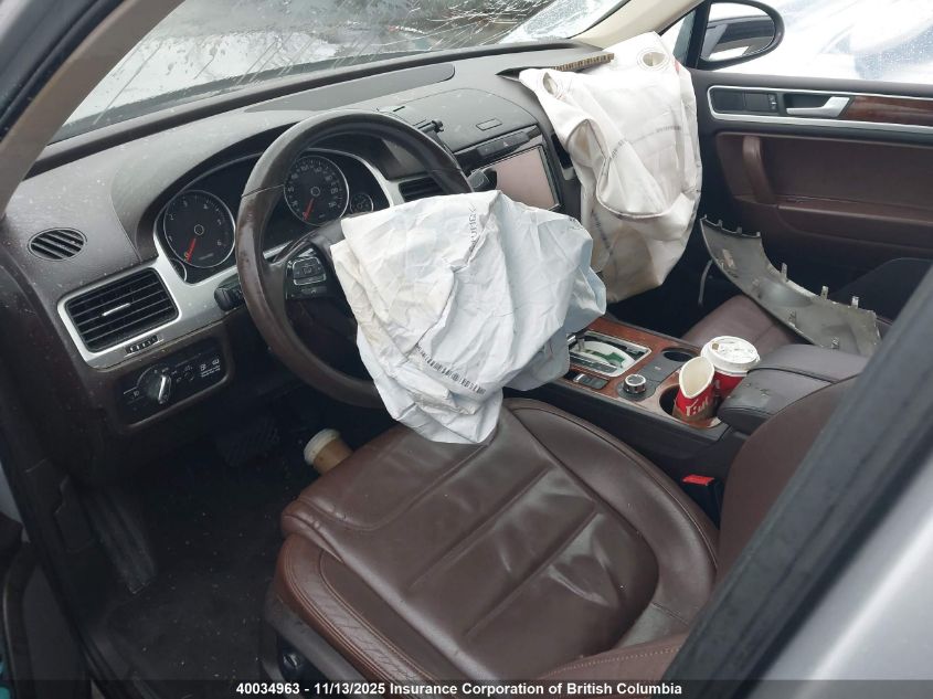 2012 Volkswagen Touareg Tdi VIN: WVGDK9BPXCD012191 Lot: 40034963