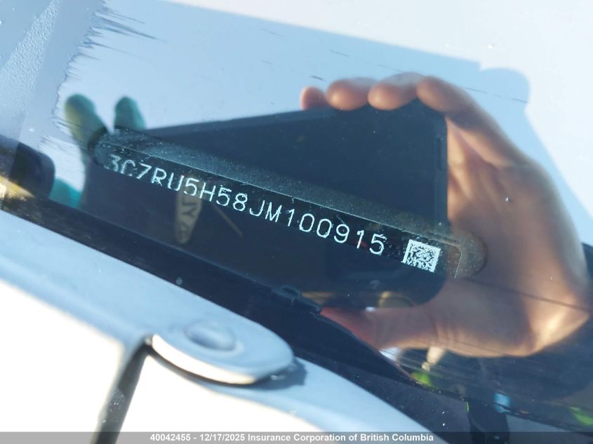 2018 Honda Hr-V VIN: 3CZRU5H58JM100915 Lot: 40042455