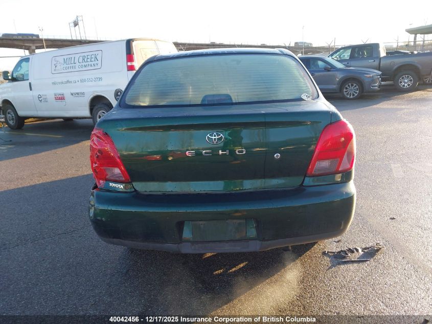 JTDBT123810171352 2001 TOYOTA ECHO photo no. 16