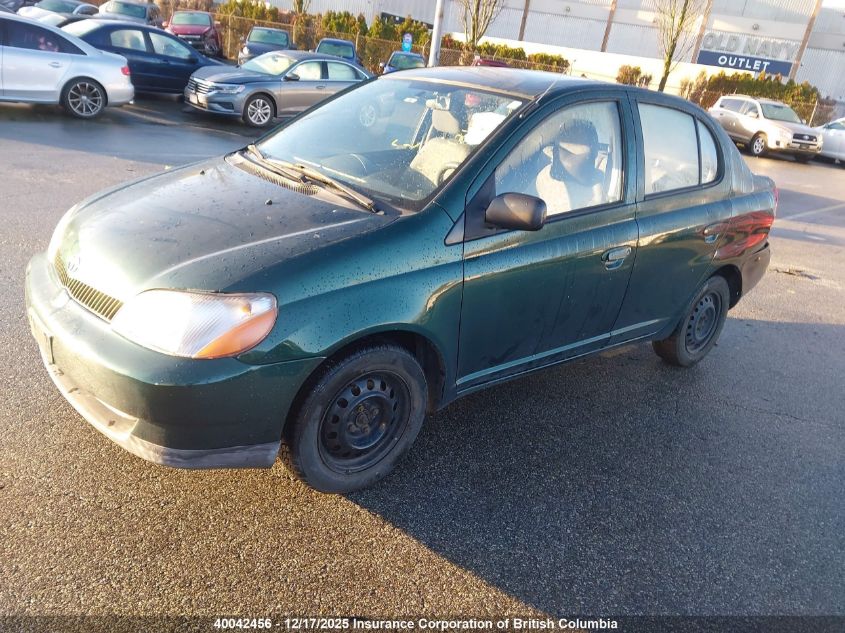 JTDBT123810171352 2001 TOYOTA ECHO photo no. 2