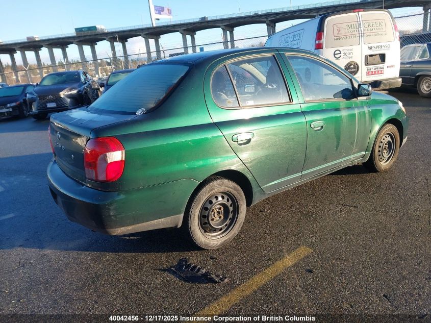 JTDBT123810171352 2001 TOYOTA ECHO photo no. 4