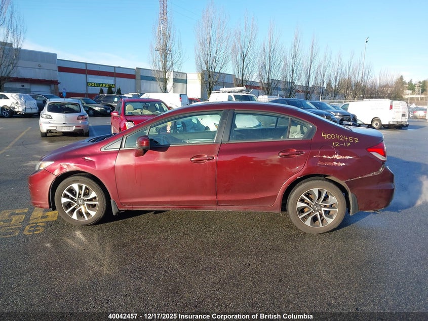 2HGFB2F55FH005333 2015 HONDA CIVIC photo no. 14