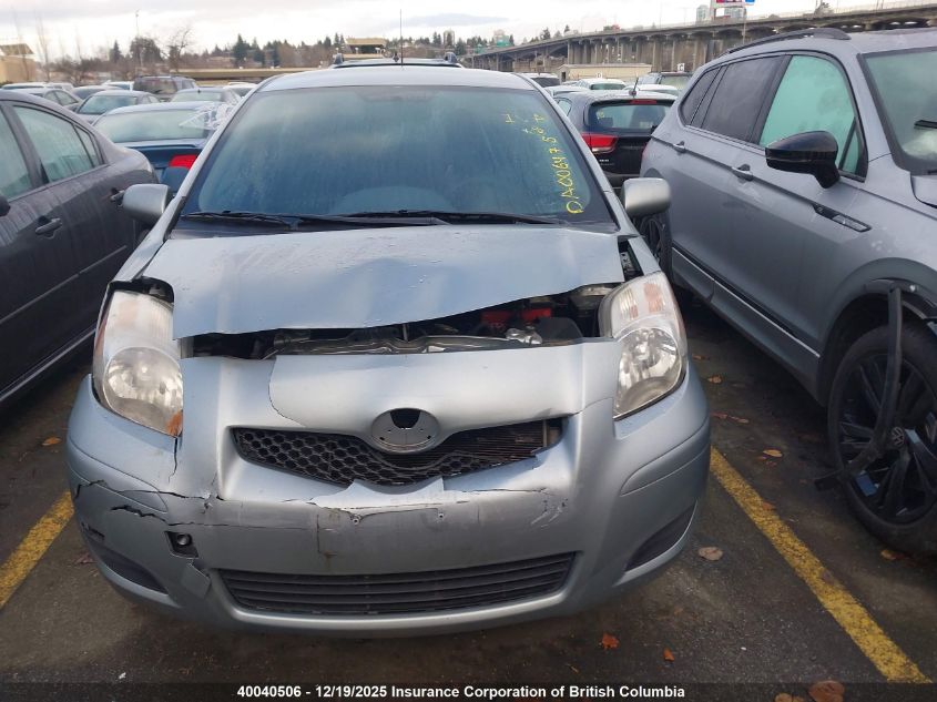 2011 Toyota Yaris VIN: JTDKT4K3XB5341524 Lot: 40040506