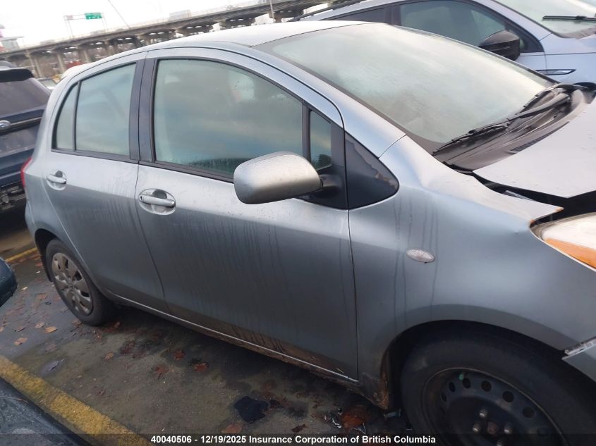 2011 Toyota Yaris VIN: JTDKT4K3XB5341524 Lot: 40040506