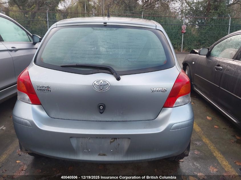 2011 Toyota Yaris VIN: JTDKT4K3XB5341524 Lot: 40040506