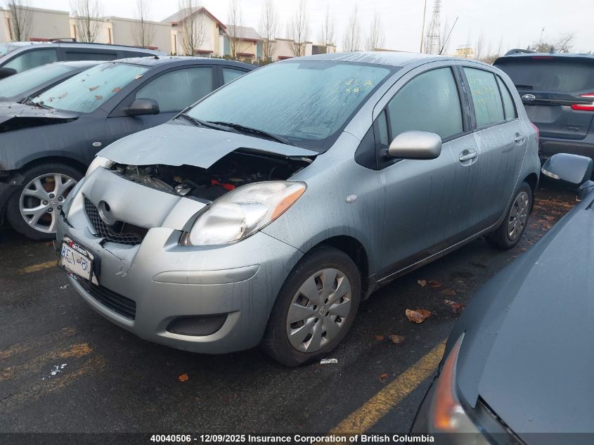 2011 Toyota Yaris VIN: JTDKT4K3XB5341524 Lot: 40040506