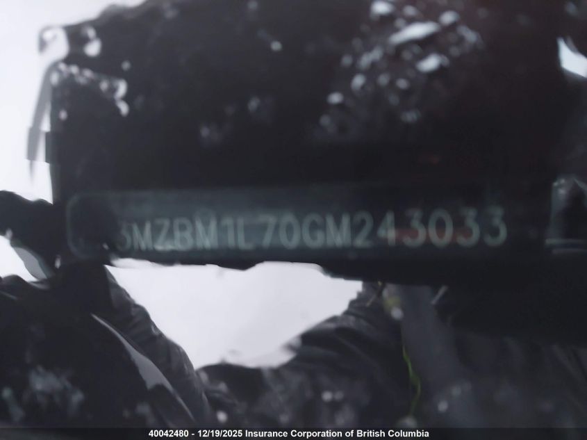 2016 Mazda 3 Touring VIN: 3MZBM1L70GM243033 Lot: 40042480