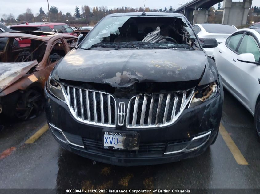 2011 Lincoln Mkx VIN: 2LMDJ8JK9BBJ20684 Lot: 40038047