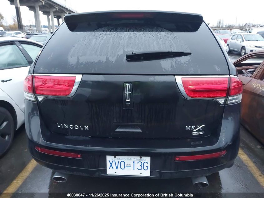 2011 Lincoln Mkx VIN: 2LMDJ8JK9BBJ20684 Lot: 40038047
