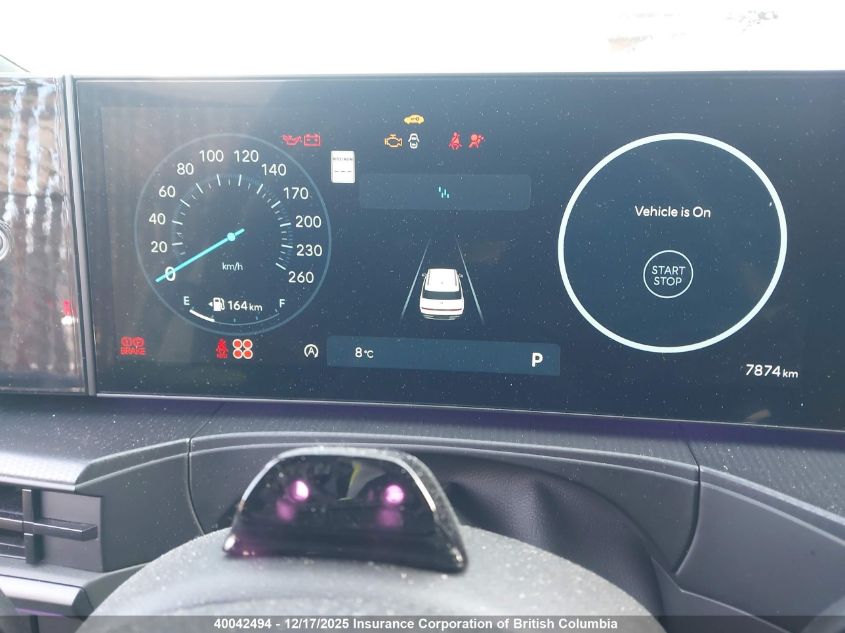 2025 Hyundai Santa Fe Calligraphy VIN: 5NMP5DGL5SH134061 Lot: 40042494