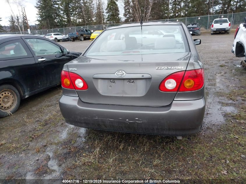 2004 Toyota Corolla Ce/Le/S VIN: 2T1BR32E64C815890 Lot: 40041716
