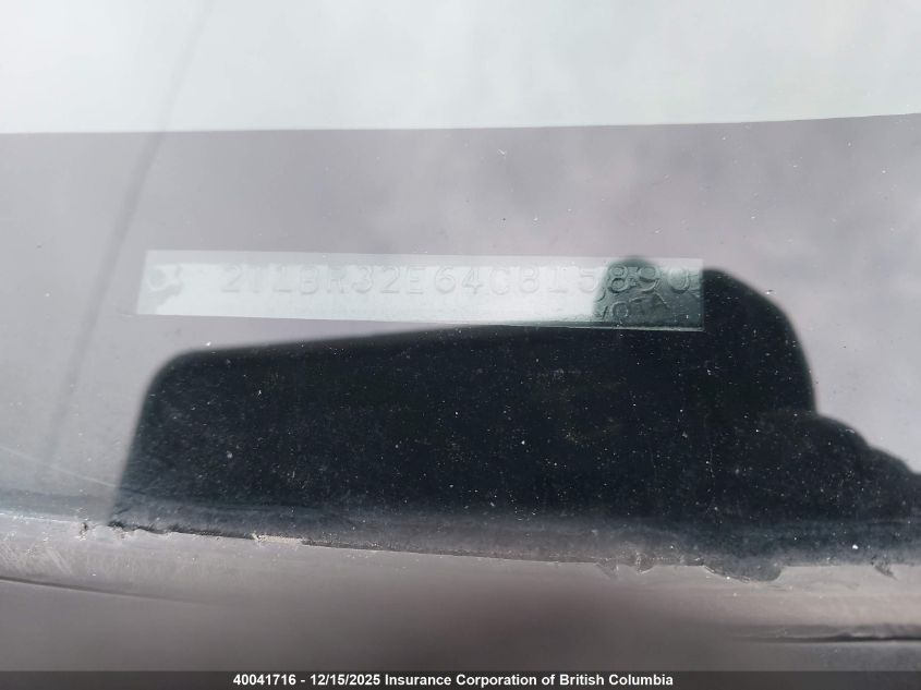 2004 Toyota Corolla Ce/Le/S VIN: 2T1BR32E64C815890 Lot: 40041716