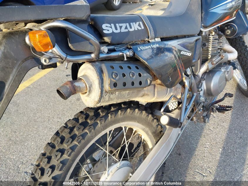2009 Suzuki Dr200 Se VIN: JS1SH42A292101731 Lot: 40042505