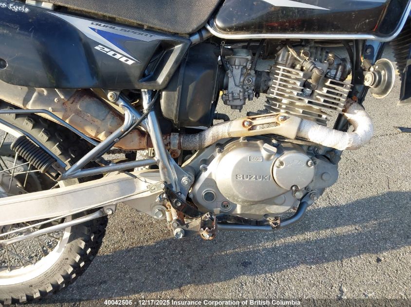 2009 Suzuki Dr200 Se VIN: JS1SH42A292101731 Lot: 40042505