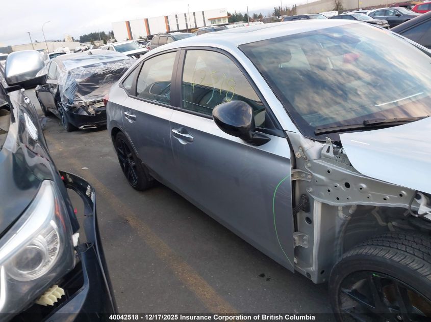 2025 Honda Civic VIN: 2HGFE4F81SH008379 Lot: 40042518