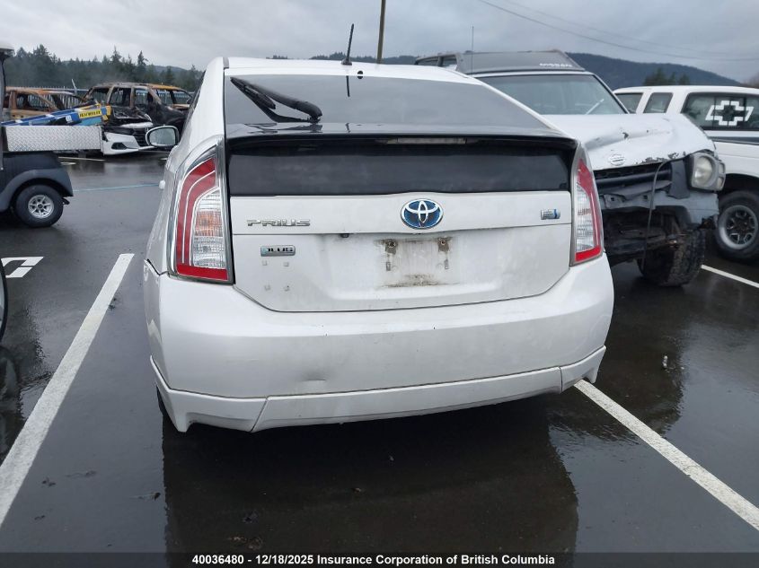 2013 Toyota Prius VIN: JTDKN3DU6D0341921 Lot: 40036480