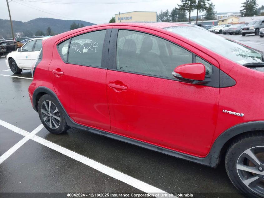 2018 Toyota Prius VIN: JTDKDTB34J1614681 Lot: 40042524