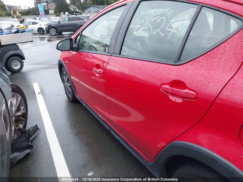 2018 Toyota Prius VIN: JTDKDTB34J1614681 Lot: 40042524