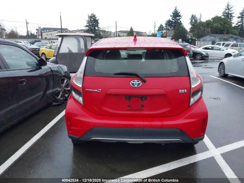 2018 Toyota Prius VIN: JTDKDTB34J1614681 Lot: 40042524