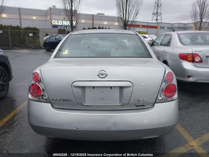 2006 Nissan Altima S/Sl VIN: 1N4AL11D96C198710 Lot: 40042526