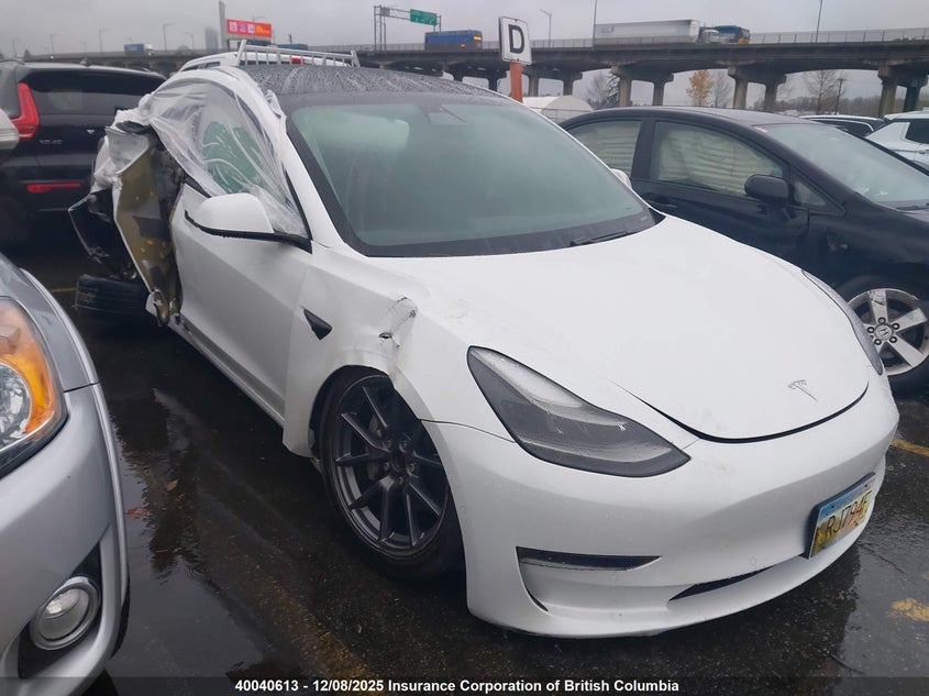 5YJ3E1EA6MF868369 2021 Tesla Model 3 auction photo 1